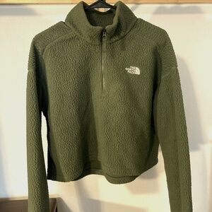 The North Face Women's Cropped Zip Fleece